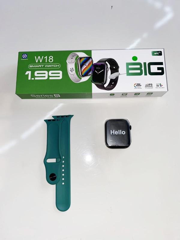 RELOJ INTELIGENTE SMART WATCH W18 VERDE