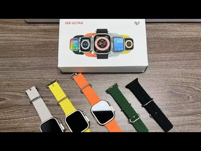 RELOJ INTELIGENTE SMART WATCH JX8 ULTRA COLOR NEGRO
