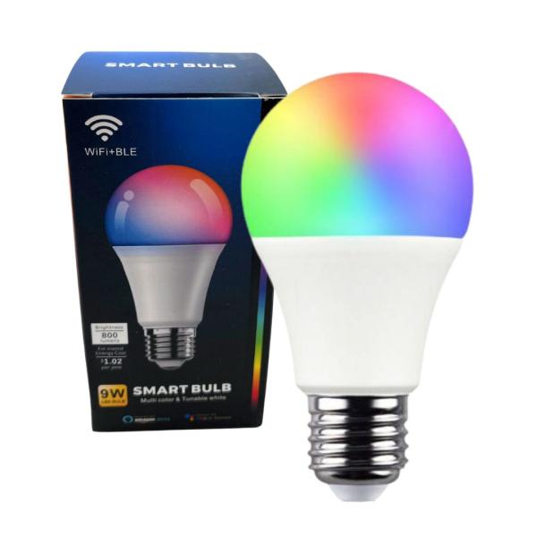 BOMBILLO RGB CONEXION WIFI BULB