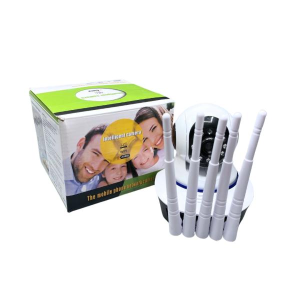 CAMARAS DE VIGILANCIA WIFI 5 ANTENAS BLANCO