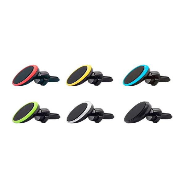 HOLDER ESTUCHE MAGN&Eacute;TICO AIRE CARRO CT008 COLOR NEGRO