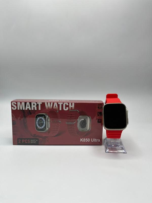 RELOJ INTELIGENTE SMART WATCH K850 ULTRA ROJO