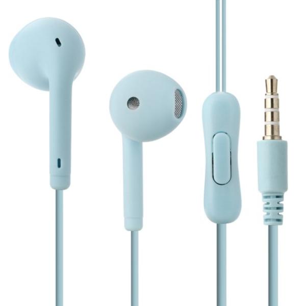 AUDIFONOS MANOS LIBRES CON CABLE STEREO MP3 U88 COLOR CELESTE