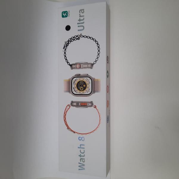 RELOJ INTELIGENTE SMART WATCH 8 ULTRA (APP HRYFINE) AMARILLO