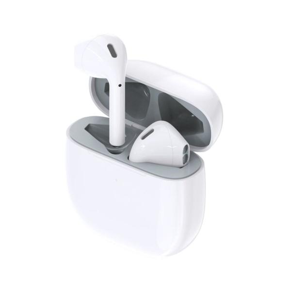 AUDIFONOS MANOS LIBRES BLUETOOTH TWS AIRPODS INPODS T02 HOGUO BLANCO