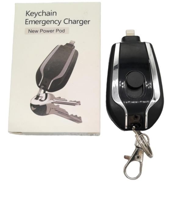 BATERIA DE EMERGENCIA MINI- PORTATIL CAPACIDAD 1500MAh MIX COLOR ENTRADA LIGHTNING
