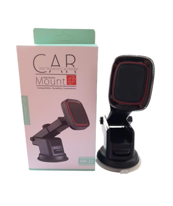 HOLDER PARA CARRO ESTILO DASH MODELO UN-22 NEGRO