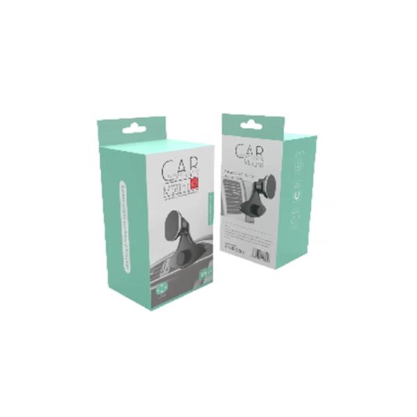 HOLDER PARA CARRO ESTILO PRENSA MODELO UN-24 NEGRO
