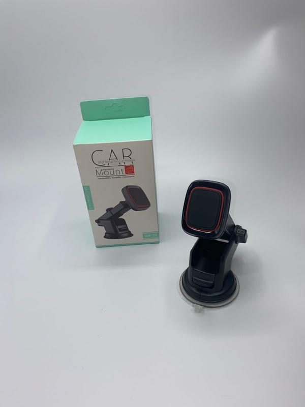 HOLDER PARA CARRO ESTILO DASH MODELO UN-37 NEGRO