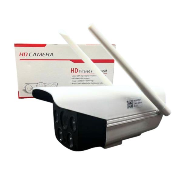 CAMARAS DE VIGILANCIA 360 EXTERIOR WIFI MODELO  K6 3MP BLANCO