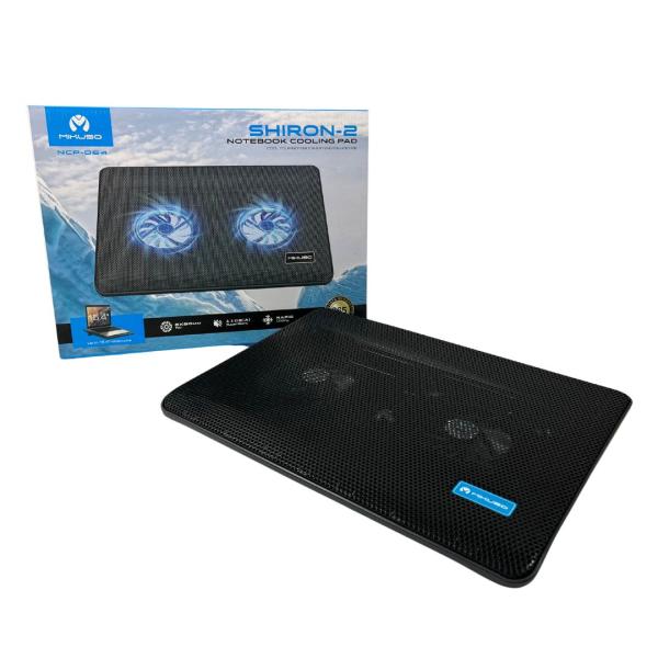 BASE VENTILADOR PARA LAPTOP MIKUSO NCP-064 NEGRO