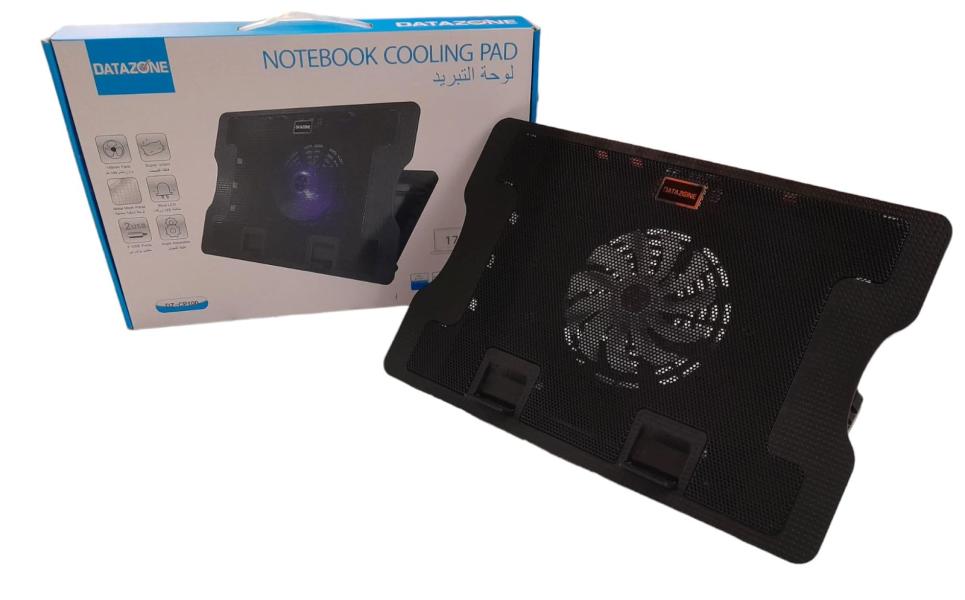 VENTILADOR BASE PARA LAPTOP  DZ-CP100 NEGRO