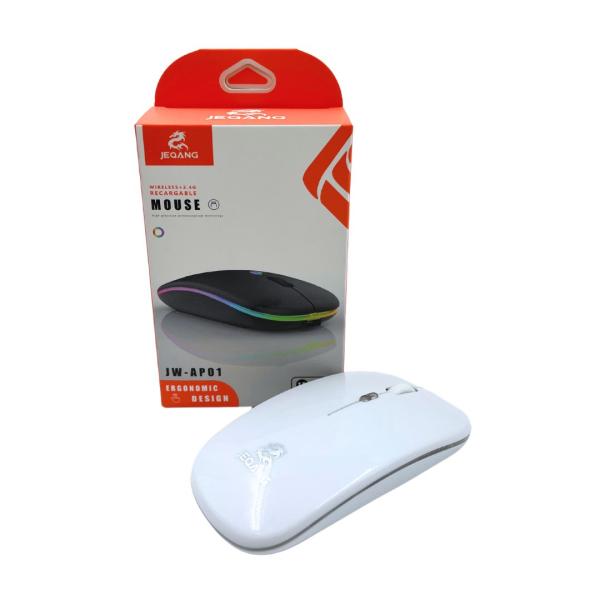 MOUSE PARA COMPUTADORA INALAMBRICO JW-AP01 BLANCO