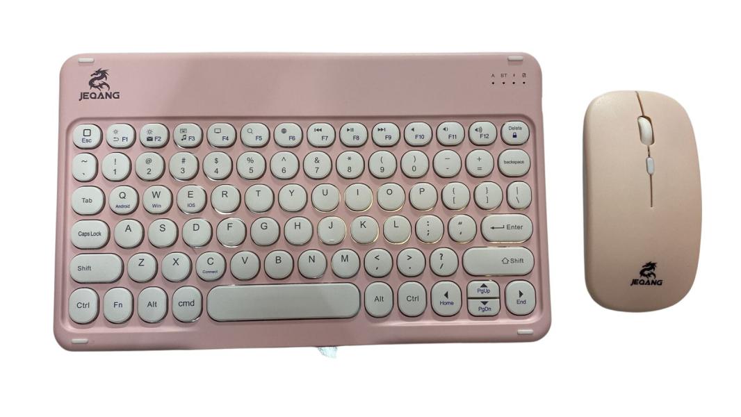 TECLADO PARA COMPUTADORA   JB-362 ROSADO
