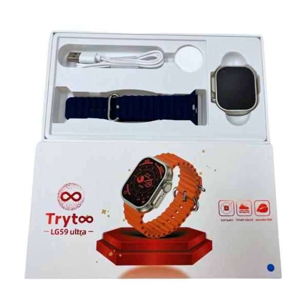 RELOJ INTELIGENTE SMART WATCH LG59 ULTRA AZUL