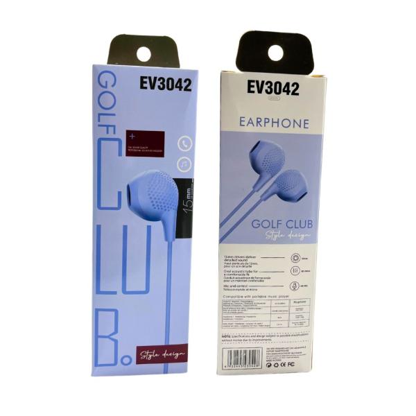 AUDIFONOS MANOS LIBRES SALIDA  3.5 EV3042 MORADO