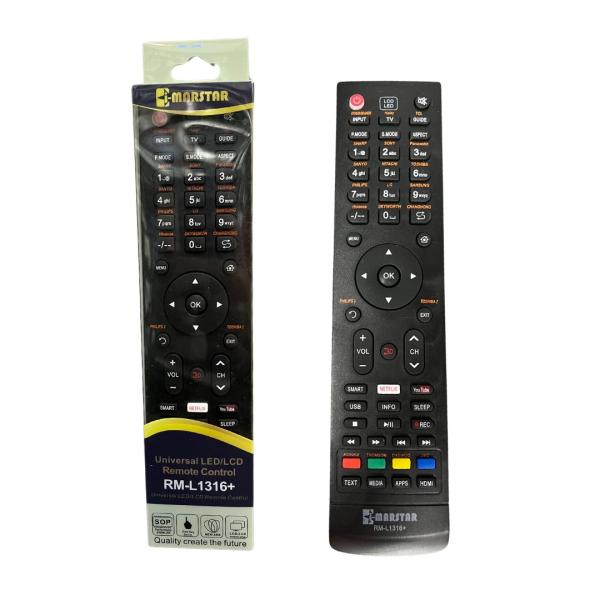 CONTROL UNIVERSAL TELEVISOR PANTALLA SMART TV RM-l1316