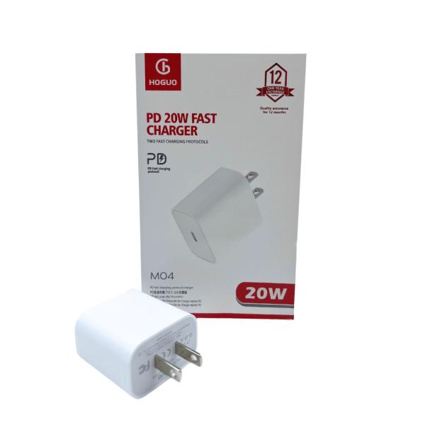 CARGADOR CUBO CASA HOGUO M04 PD 20W