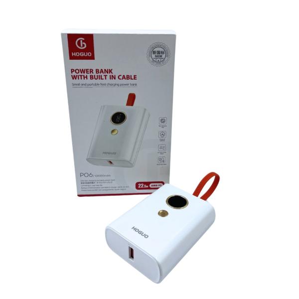 BATERIA DE EMERGENCIA POWER BANK HOGUO 10000 P06