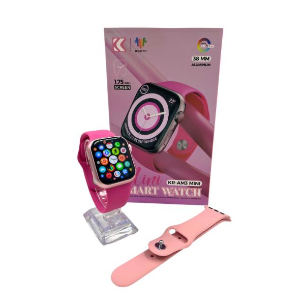RELOJ INTELIGENTE KR AM3 MINI FUSIA