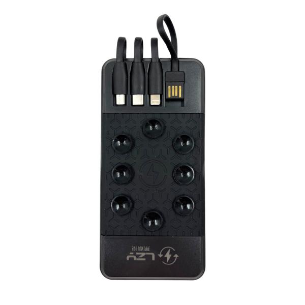 BATERIA DE EMERGENCIA POWER BANK 10000 SAFETY PROTECTION NEGRO
