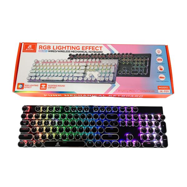 TECLADO PARA COMPUTADORA JK-959 NEGRO