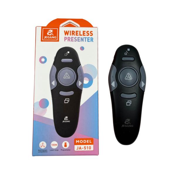PRESENTADORES CON PUNTERO JA-510 NEGRO
