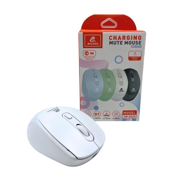 MOUSE PARA COMPUTADORA JW-D225 BLANCO