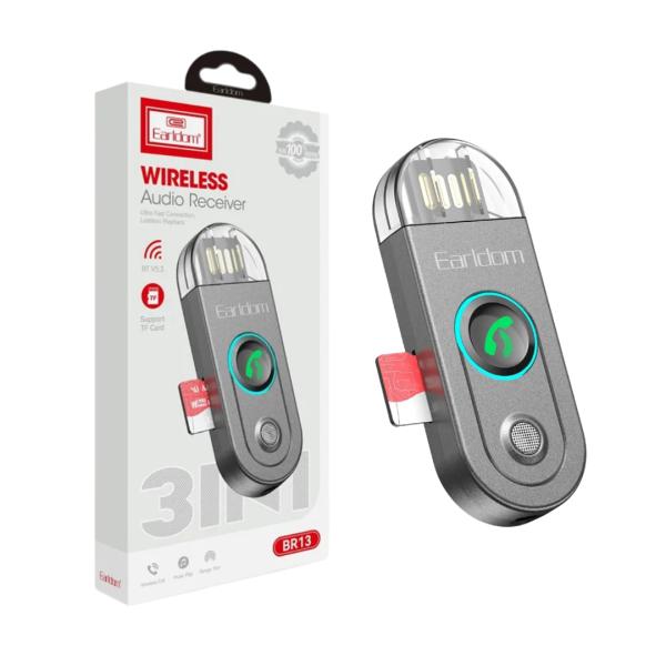 TRANSMISOR DE M&Uacute;SICA BLUETOOTH ET-BR13 EARLDOM