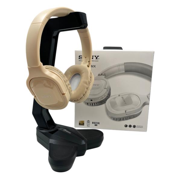 AUDIFONOS MANOS LIBRES BLUETOOTH WH-620 BEIGE