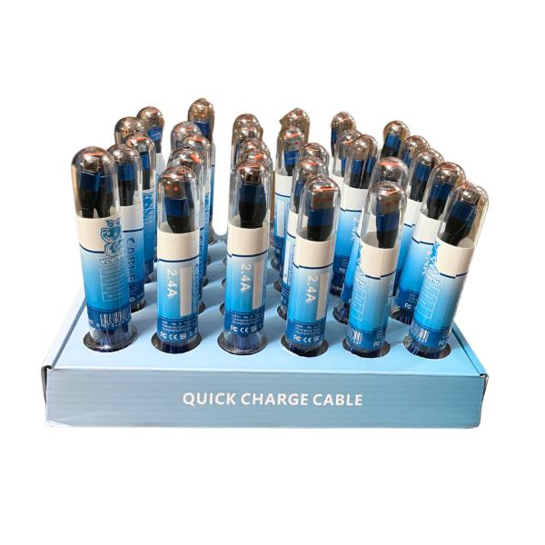 CABLES USB LIGHTNING IPHONE SD60L AZUL