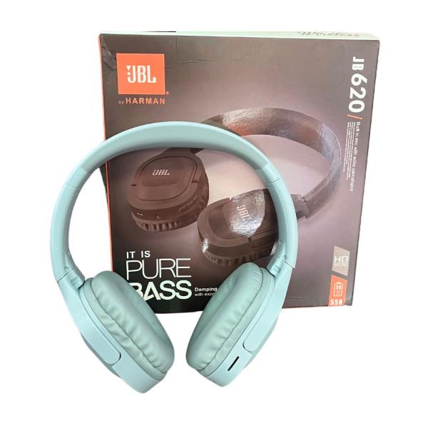 AUDIFONOS MANOS LIBRES BLUETOOTH JB620 CELESTE