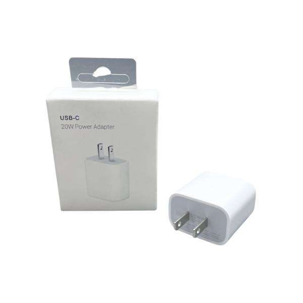 CARGADOR CUBO CASA PD TIPO C  20W BLANCO