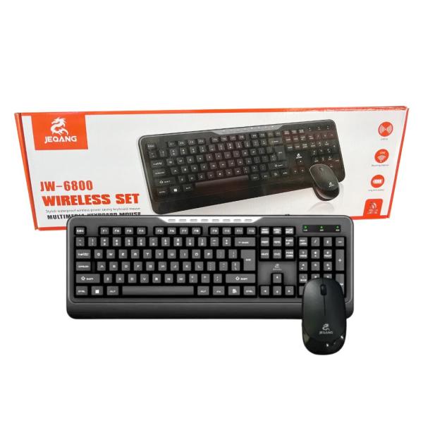 TECLADO PARA COMPUTADORA JW-6800 NEGRO