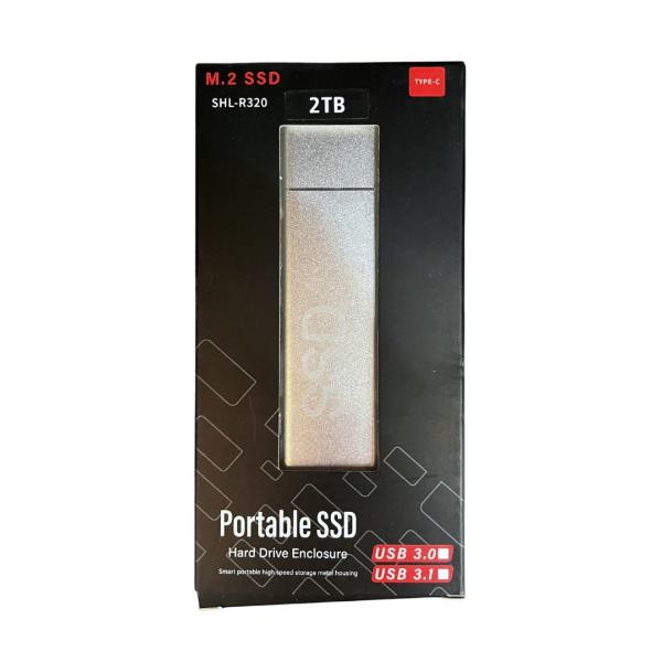 DISCO DURO SSD EXTERNO 2TB MIX COLOR