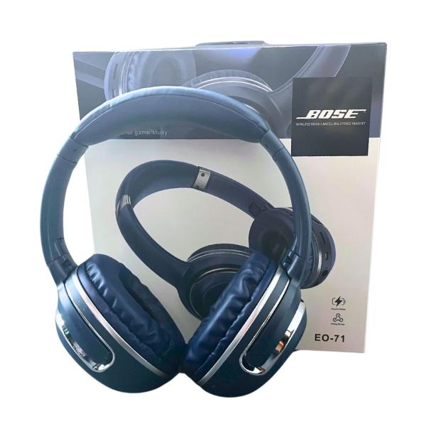 AUDIFONOS MANOS LIBRES BLUETOOTH EO-71 MARCA BOSE AZUL
