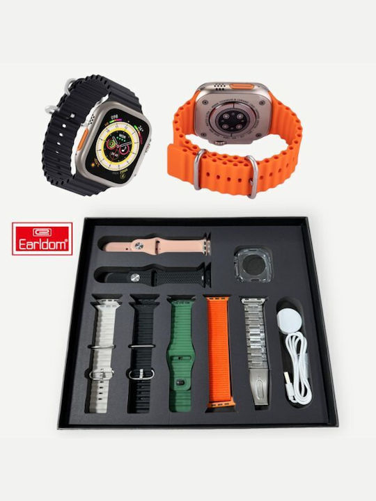 RELOJ INTELIGENTE SMART WATCH ET-SW12 EARLDOM NEGRO