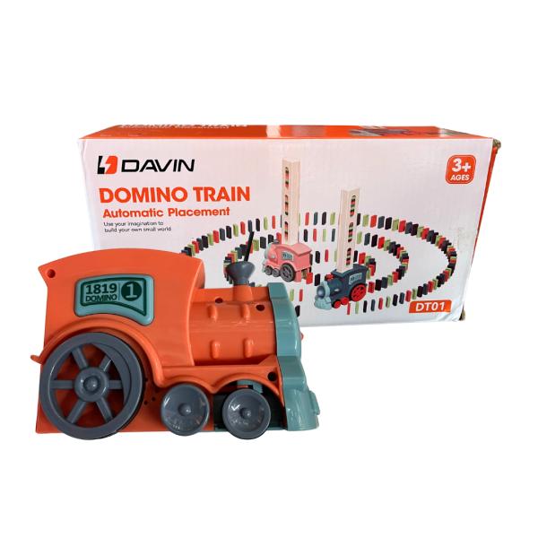 JUEGO DOMINO TREN DT01 ROSADO