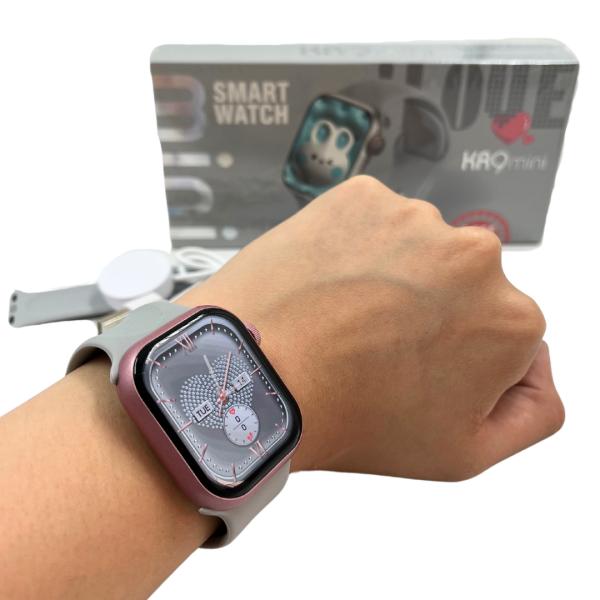RELOJ INTELIGENTE SMART WATCH KR9 MINI GRIS