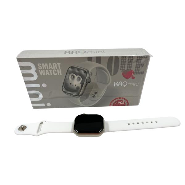 RELOJ INTELIGENTE SMART WATCH KR9 MINI BLANCO