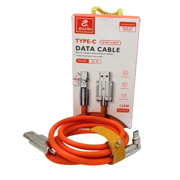 CABLES  TIPO-C JEQANG JC-26 MIX COLOR