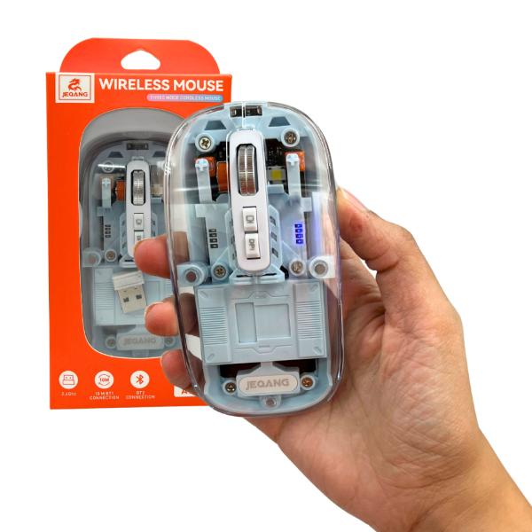 MOUSE PARA COMPUTADORA JW-AP05 BLUETOOTH JEQANG CELESTE
