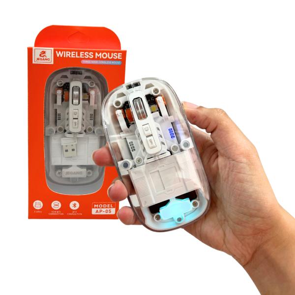 MOUSE PARA COMPUTADORA JW-AP05 BLUETOOTH JEQANG BLANCO