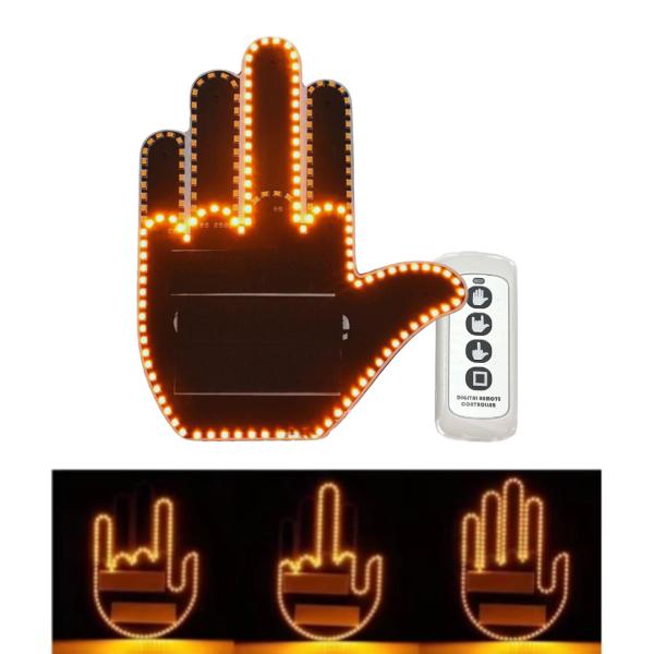 SE&Ntilde;AL LED FORMA MANO