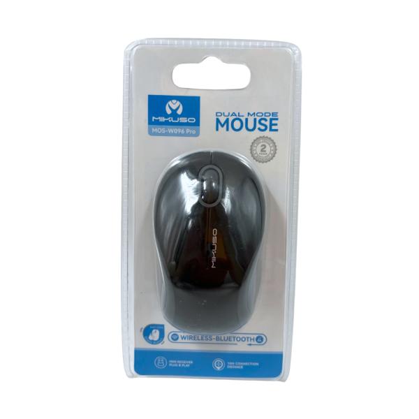 MOUSE PARA COMPUTADORA MIKUSO MOS-W096 PRO NEGRO