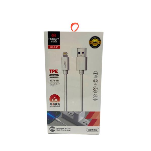 CABLE IPHONE 2M  HR-X45