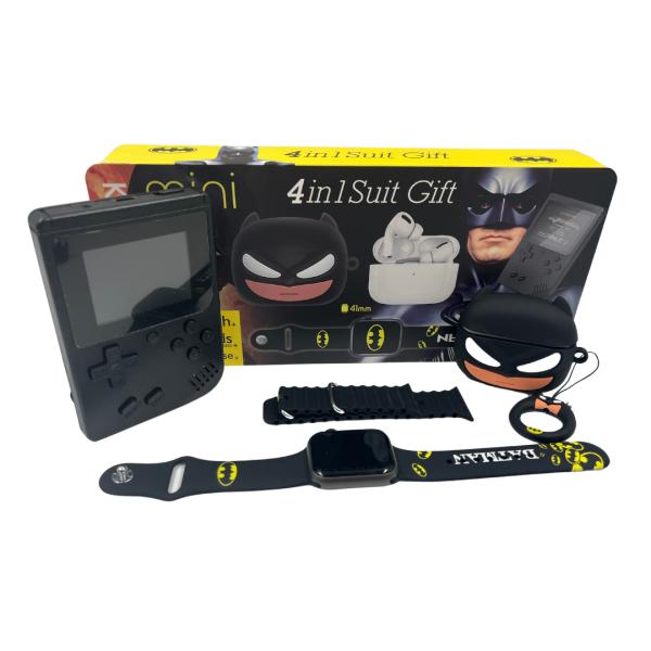 COMBO KR-718 RELOJ +AUDIFONO BATMAN
