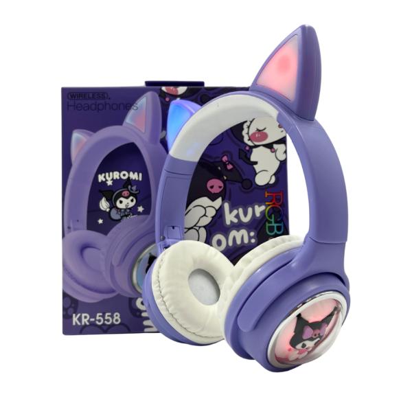 AUDIFONOS MANOS LIBRES BLUETOOTH KR-558 KUROMI