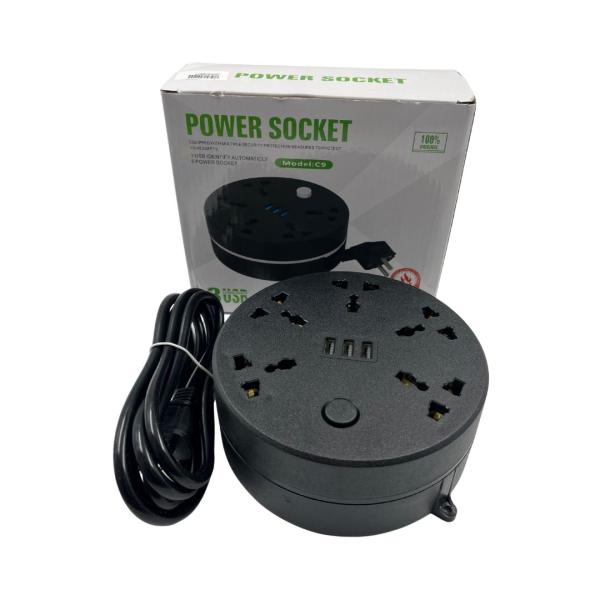 REGLETA C9 NEGRO
