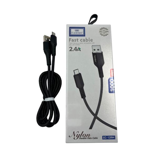 CABLE USB A MICRO USB EC-139M
